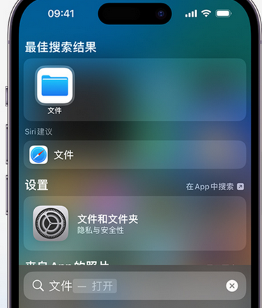 雷山apple维修中心分享iPhone文件应用中存储和找到下载文件 