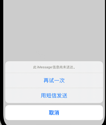 雷山apple维修iPhone上无法正常发送iMessage信息