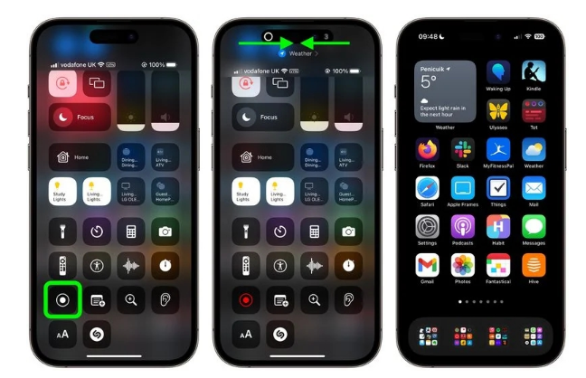 雷山苹果手机维修分享iPhone14录屏如何隐藏灵动岛和红色指示器 